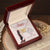 To My Wife Interlocking Hearts Necklace