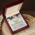 To My Daughter - Mom - Best Gift For Daughter - Heart Necklace Interlocking Hearts Necklace