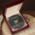 To My Daughter Necklace From Mum - To My Daughter Necklace From Dad Interlocking Hearts Necklace