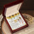 To My Daughter - Unique Interlocking Hearts Binding Necklace Gift Set Interlocking Hearts Necklace