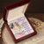 Mother Daughter Necklace Interlocking Hearts Necklace For Daughter To My Daughter Message Card Necklace