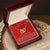 To My Daughter-In-Law Merry Christmas - Life Has Given Me The Gift Of You - Hearts Necklace Interlocking Hearts Necklace