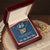To My Wife-With Your Life I Fly-Interlocking Necklace Interlocking Hearts Necklace