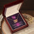 To My Wife Interlocking Hearts Necklace - Gift For Wife