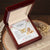 My Daughter Love Mom - Reach For The Stars Hearts - Lions Interlocking Hearts Necklace