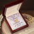 Love Granddaughter Forever. Interlocking Hearts Necklace