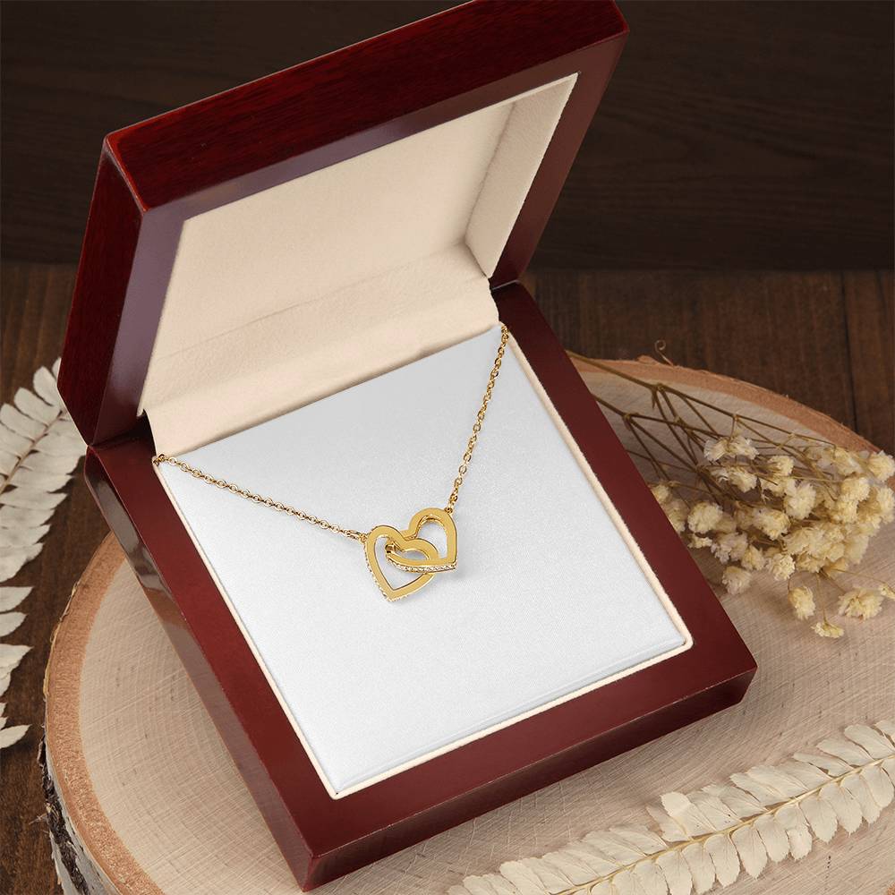 Thirty-Five Birthday All Of My Love Interlocked Hearts Necklace Interlocking Hearts Necklace