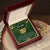 Merry Christmas To My Daughter Interlocking Hearts Necklace