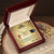 My Dear Graduate Interlocking Hearts Necklace