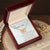 To My Unbiologigal Sister Interlocking Hearts Necklace