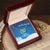 Santa'S Sleigh Interlocking Hearts Necklace