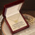 Unbiological Sister Interlocking Hearts Necklace
