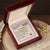 Gift For Daughter - Always Be My Baby Girl - The Interlocking Heart Necklace Interlocking Hearts Necklace