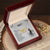 Interlocked Never-Ending Love Necklace For Believer Graduate Daughter Interlocking Hearts Necklace