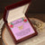 To My Beautiful Daughter - Interlocking Heart Necklace Interlocking Hearts Necklace