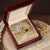 Our Lives Together - Great Gift For Wife Interlocking Hearts Necklace