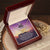 Interlocked Never-Ending Love Necklace For My Loving Graduate Daughter Interlocking Hearts Necklace
