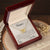 To My Daughter Interlocked Necklace Interlocking Hearts Necklace