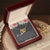 To My New Mom On My Wedding Day Interlocking Hearts Necklace