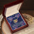 To My Daughter Interlocking Hearts Necklace