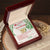 Christmas Gift To My Daughter From Mom Interlocking Hearts Necklace