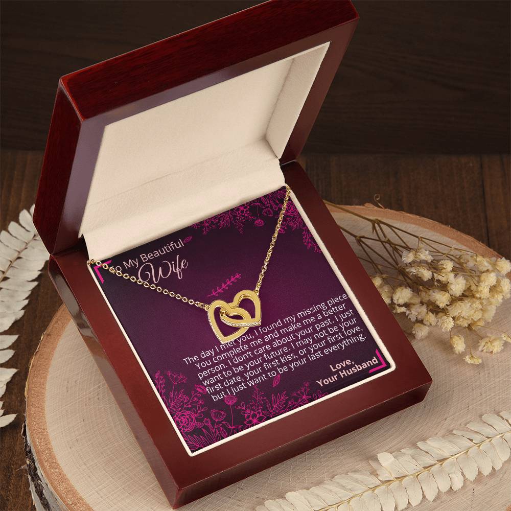 I Met You - Interlocked Hearts Interlocking Hearts Necklace