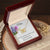 Gift For Mom-Two Hearts-I Love You. Interlocking Hearts Necklace