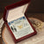 Dear Beautiful Granddaughter Interlocking Hearts Necklace