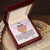 To My Daughter Necklace You Have Outgrown My Lap Double Hearts Necklace Interlocking Hearts Necklace