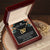 To My Badass Daughter Necklace Gift From Mom Birthday Necklace Gift From Mom Interlocking Hearts Necklace