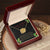 Christmas Interlocking Hearts Necklace Black Holly Someone Special