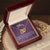 Mother'S Day - I'M So Glad You Are Min Interlocking Hearts Necklace