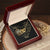 To My Girlfriend - Forever & Always Necklace Interlocking Hearts Necklace