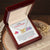 To My Daughter - Black Friday Special Interlocking Hearts Necklace