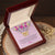Grandmother And Granddaughter - A Special Bond So Strong It Cannot Be Broken Interlocking Hearts Necklace