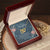 To My Daughter - I Love You For The Rest Of Mine - Necklace Interlocking Hearts Necklace