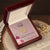 To My Wonderful Wife Love From Soulmate Love For Partner Interlocking Hearts Necklace