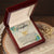 I'M Here For You Always And Forever - Best Gift For Daughter Interlocking Hearts Necklace