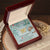 Dear Wife - I Appreciate You And I See Your Sacrifice - Interlocking Heart Necklace Interlocking Hearts Necklace