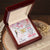 To My Wife Interlocking Hearts Necklace
