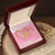 Two Hearts Embellished Love Is In The Air Interlocking Hearts Necklace