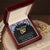 To My Daughter The Sun That Never Fades Necklace Interlocking Hearts Necklace