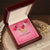 To My Soulmate - Interlocking Heart Necklace Interlocking Hearts Necklace