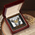 To My Riding Partner I Love My Twins Limited Edition Interlocking Hearts Necklace