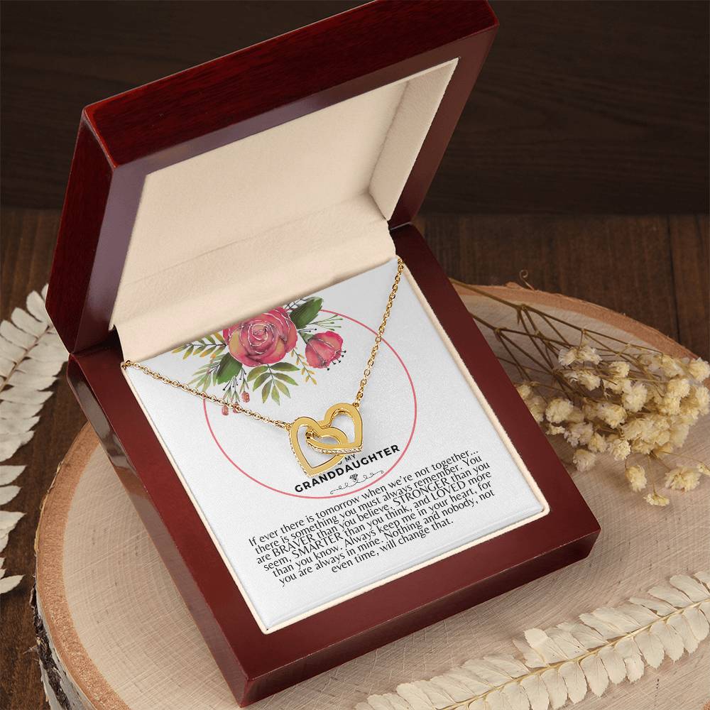 Interlocking Hearts Necklace To Granddaughter