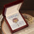 My Daughter - Follow Your Dreams - Love Mom Interlocking Hearts Necklace