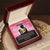 I Love You My Daughter - To My Daughter - Necklace Interlocking Hearts Necklace
