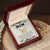To Mom - I Love You Interlocking Heart Necklace Interlocking Hearts Necklace