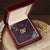 To My Wife Necklace Gift Set Interlocking Hearts Necklace