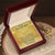 To My Wife - Always And Forever Interlocking Hearts Necklace
